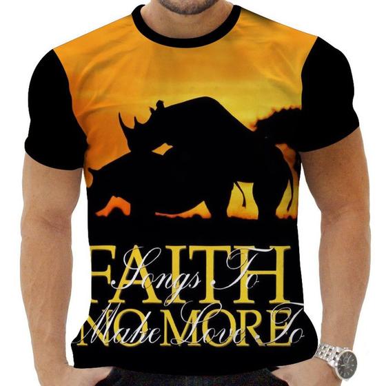 Imagem de Camiseta Camisa Personalizada Rock Faith No More Clássico 1_x000D_