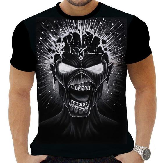 Imagem de Camiseta Camisa Personalizada Rock Iron Maiden Metal 3_x000D_