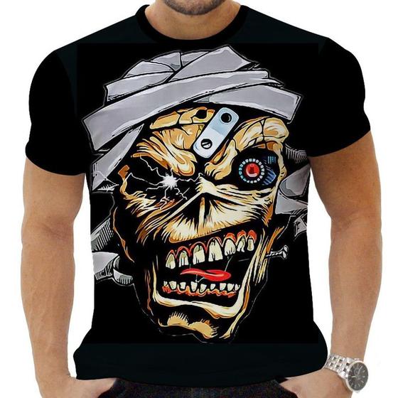 Imagem de Camiseta Camisa Personalizada Rock Iron Maiden Metal 5_x000D_