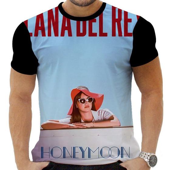 Imagem de Camiseta Camisa Personalizada Rock Lana Del Rey Cantora 6_x000D_