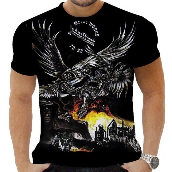 Imagem de Camiseta Camisa Personalizada Rock Metal Judas Priest 3_x000D_