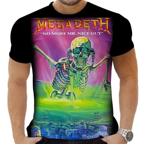 Imagem de Camiseta Camisa Personalizada Rock Metal Megadeth 11_x000D_