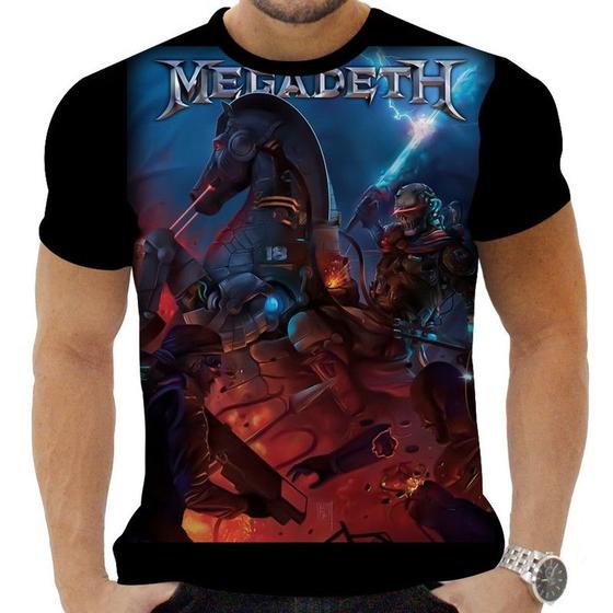 Imagem de Camiseta Camisa Personalizada Rock Metal Megadeth 18_x000D_