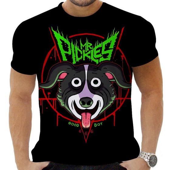 Imagem de Camiseta Camisa Personalizada Rock Metal Mr Pickles 9_x000D_