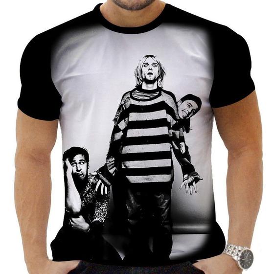 Imagem de Camiseta Camisa Personalizada Rock Metal Nirvana 3_x000D_