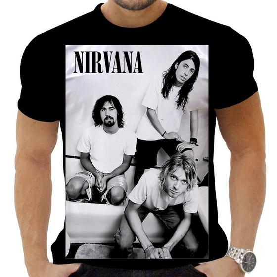 Imagem de Camiseta Camisa Personalizada Rock Metal Nirvana 6_x000D_