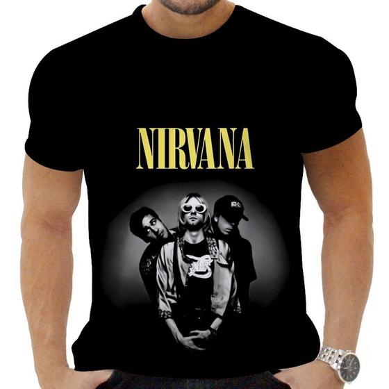 Imagem de Camiseta Camisa Personalizada Rock Metal Nirvana 9_x000D_