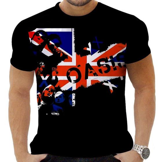 Imagem de Camiseta Camisa Personalizada Rock Metal Oasis 12_x000D_