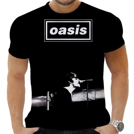 Imagem de Camiseta Camisa Personalizada Rock Metal Oasis 6_x000D_