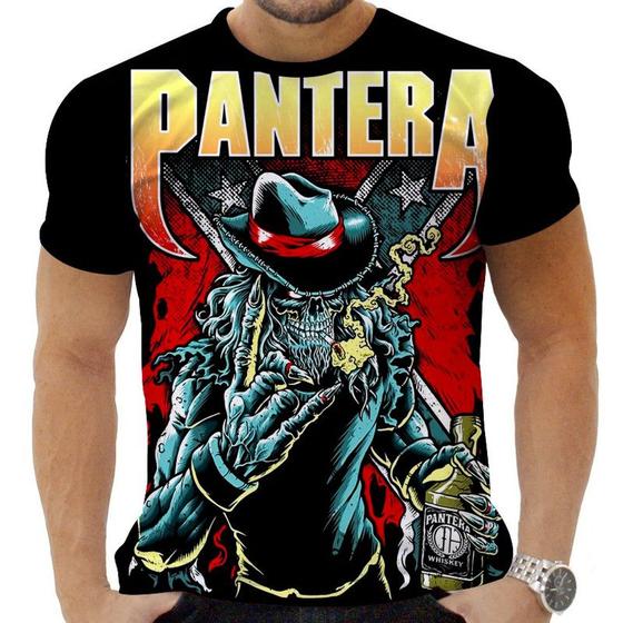 Imagem de Camiseta Camisa Personalizada Rock Metal Pantera 1_x000D_