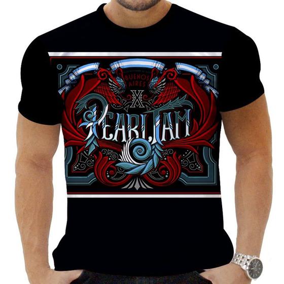 Imagem de Camiseta Camisa Personalizada Rock Metal Pearl Jam 21_x000D_