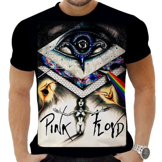 Imagem de Camiseta Camisa Personalizada Rock Metal Pink Floyd 7_x000D_