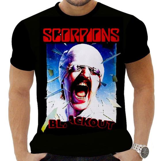 Imagem de Camiseta Camisa Personalizada Rock Metal Scorpion 4_x000D_