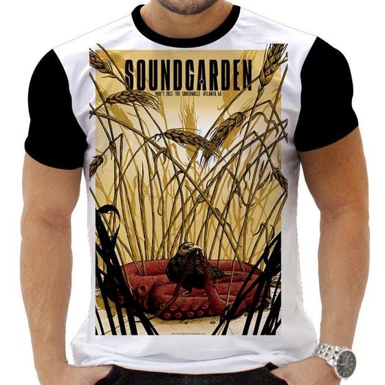 Imagem de Camiseta Camisa Personalizada Rock Metal Sound Garden 15_x000D_