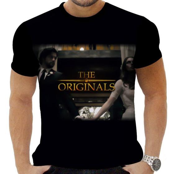 Imagem de Camiseta Camisa Personalizada Series The Originals 1_x000D_