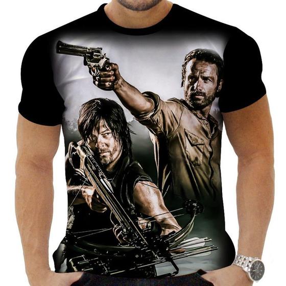 Imagem de Camiseta Camisa Personalizada Series The Walking Dead 11_x000D_