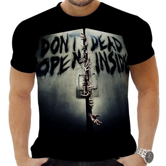 Imagem de Camiseta Camisa Personalizada Series The Walking Dead 4_x000D_