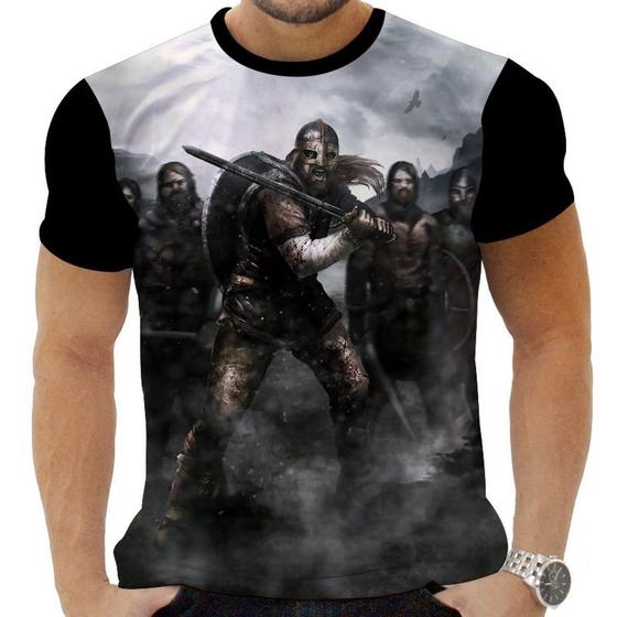 Imagem de Camiseta Camisa Personalizada Series Vikings 5_x000D_