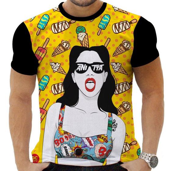 Imagem de Camiseta Camisa Personalizadas Musicas Anitta 1_x000D_