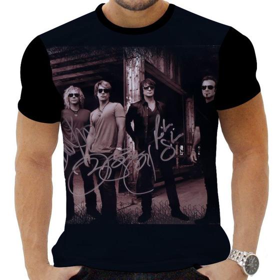 Imagem de Camiseta Camisa Personalizadas Musicas Bom Jovi 12_x000D_