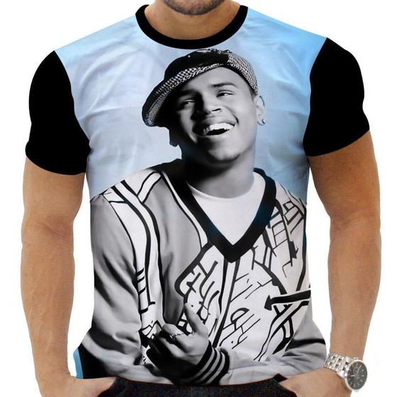 Imagem de Camiseta Camisa Personalizadas Musicas Chris Brown 10_x000D_