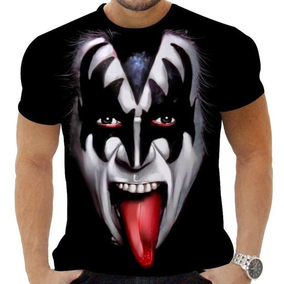 Imagem de Camiseta Camisa Personalizadas Musicas Kiss 3_x000D_