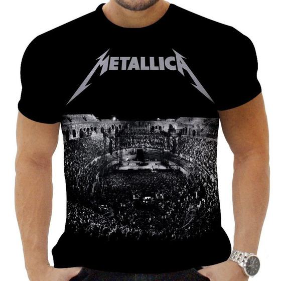 Imagem de Camiseta Camisa Personalizadas Musicas Metallica 2_x000D_