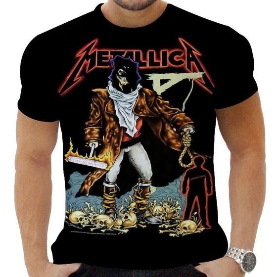 Imagem de Camiseta Camisa Personalizadas Musicas Metallica 20_x000D_