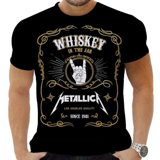 Imagem de Camiseta Camisa Personalizadas Musicas Metallica 21_x000D_