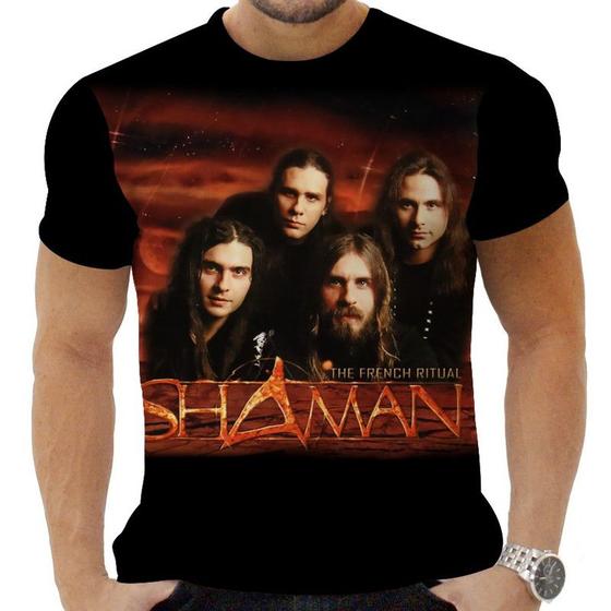 Imagem de Camiseta Camisa Personalizadas Musicas Shaman 1_x000D_