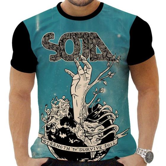 Imagem de Camiseta Camisa Personalizadas Musicas SOJA 2_x000D_