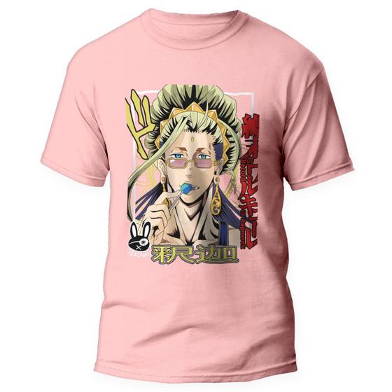 Imagem de Camiseta Camisa Record Of Ragnarok Anime 1 Rosa