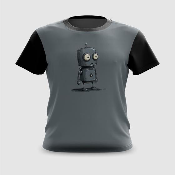 Imagem de Camiseta Camisa Robô de Lata com Medo
