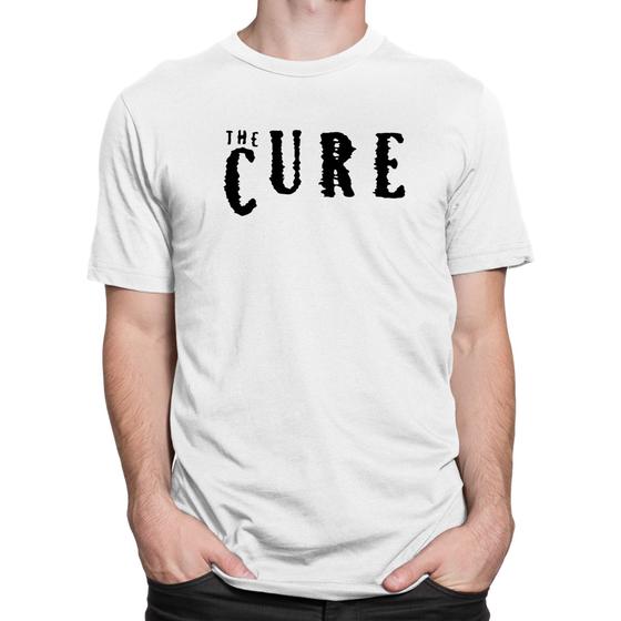 Imagem de Camiseta Camisa The Cure Banda De Rock Estampa Premium Blusa