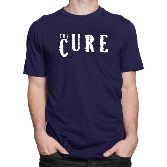 Imagem de Camiseta Camisa The Cure Banda De Rock Estampa Premium Blusa