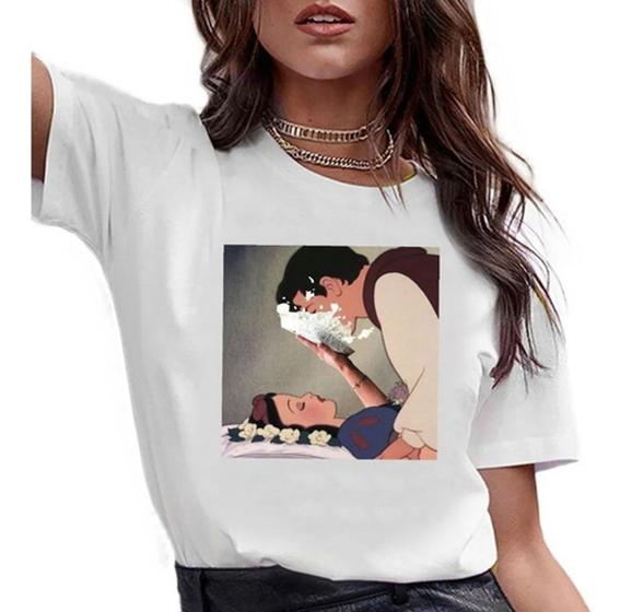 Imagem de Camiseta Camisa Tshirt Branca E Neve Meme Tumblr Swag