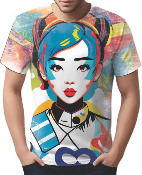 Imagem de Camiseta Camisa Tshirt K-pop Moda Coreana Pop Art Ásia 7