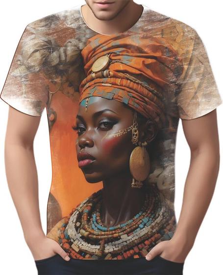 Imagem de Camiseta Camisa Tshirt Mulh.eres Negras Cultura Africana 3