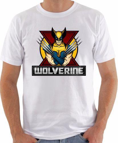Imagem de Camiseta Camisa Wolverine X-men Anime Nerd Geek Filme Jogo