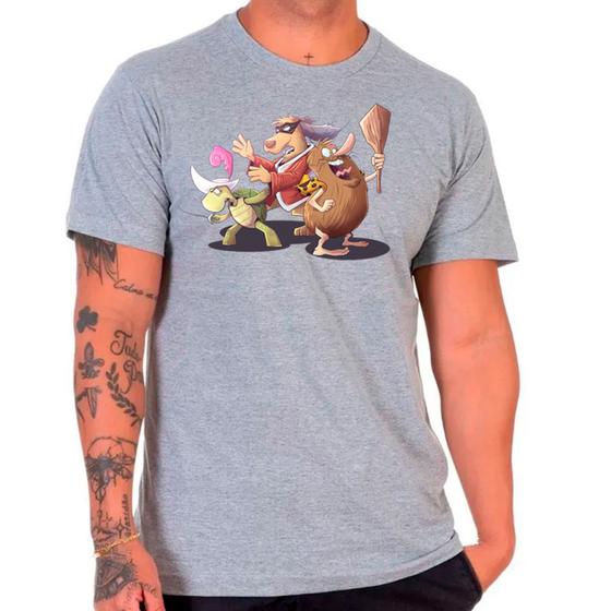 Imagem de Camiseta Capitão Caverna Tartaruga Touchê Masculina