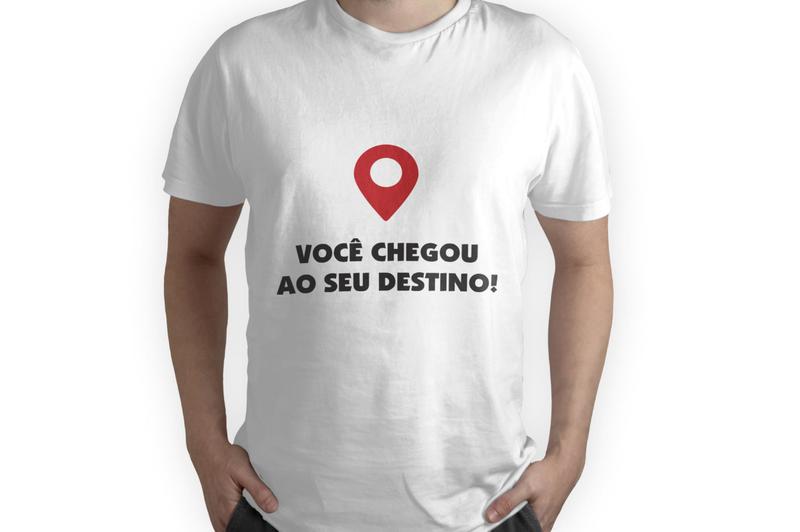 Imagem de Camiseta Carnaval Você Chegou ao Seu Destino Frase Engraçado