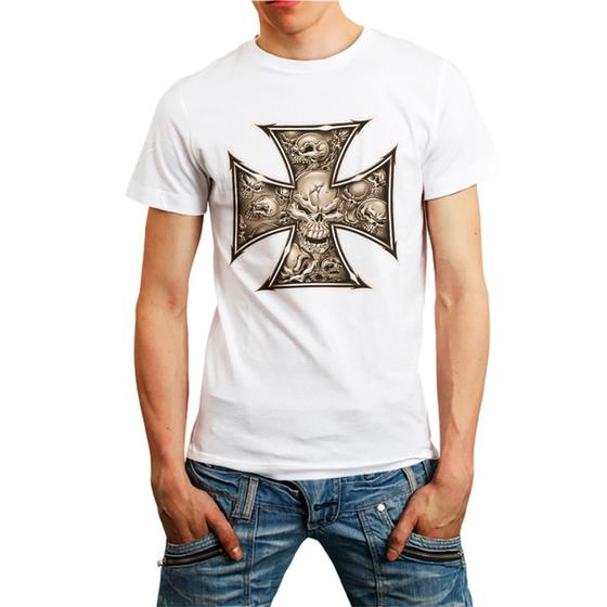 Imagem de Camiseta caveira mexicana masculina04