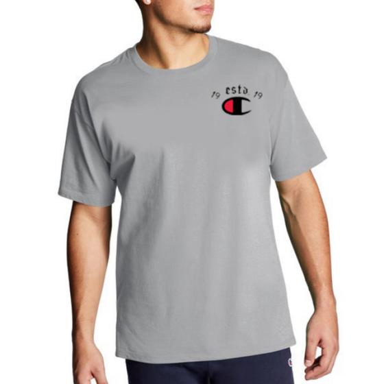 Imagem de Camiseta champion masculina logo est 1919 gt23b 586574