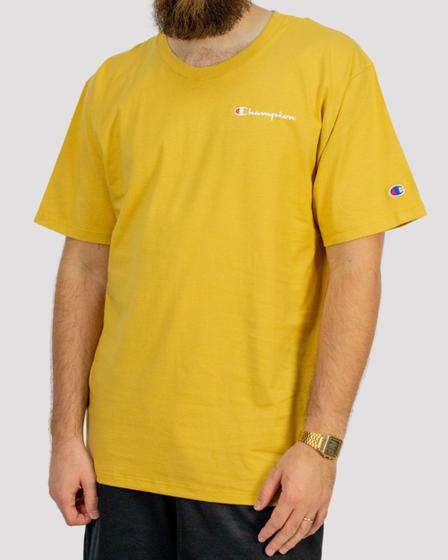 Imagem de Camiseta Champion Mini Script Logo Ink - Fall Gold