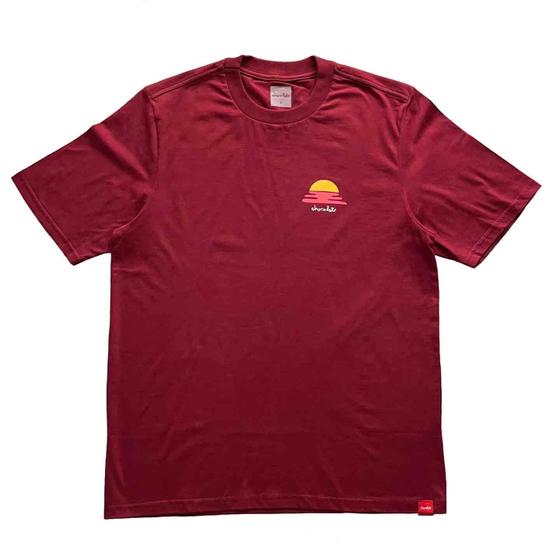 Imagem de Camiseta Chcolate Sunset Chunk Tee Bordo