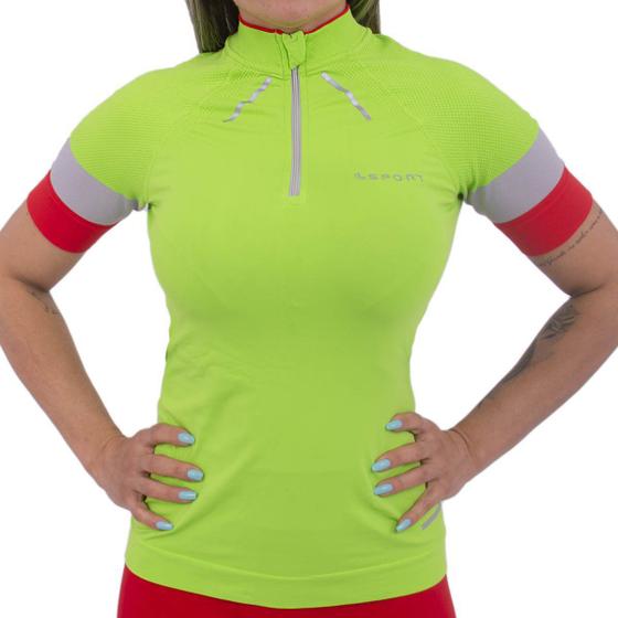Imagem de Camiseta ciclismo feminina Lupo