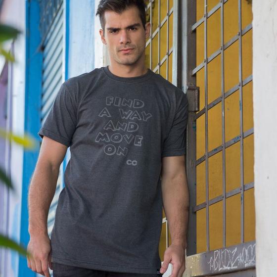 Imagem de Camiseta CO Oficial IN FRONT Grafite - Modelo long line