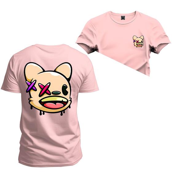 Imagem de Camiseta Coelho FF Frente Costas Algodão Estampada Unissex Nexstar Varias Cores