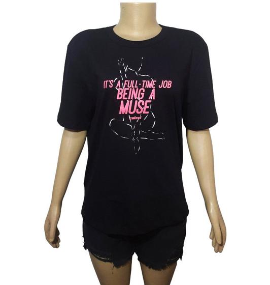 Imagem de Camiseta Colcci Feminina Básica Being A Muse