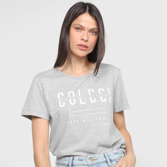 Camiseta Colcci Logo Feminina Menor preço em Camiseta Colcci Logo Feminina